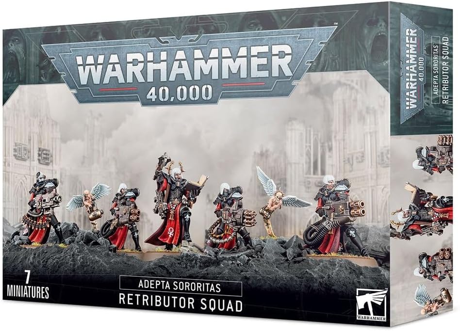 Warhammer 40,000: Adepta Sororitas - Retributor Squad - WiredVillage Games - Games Workshop